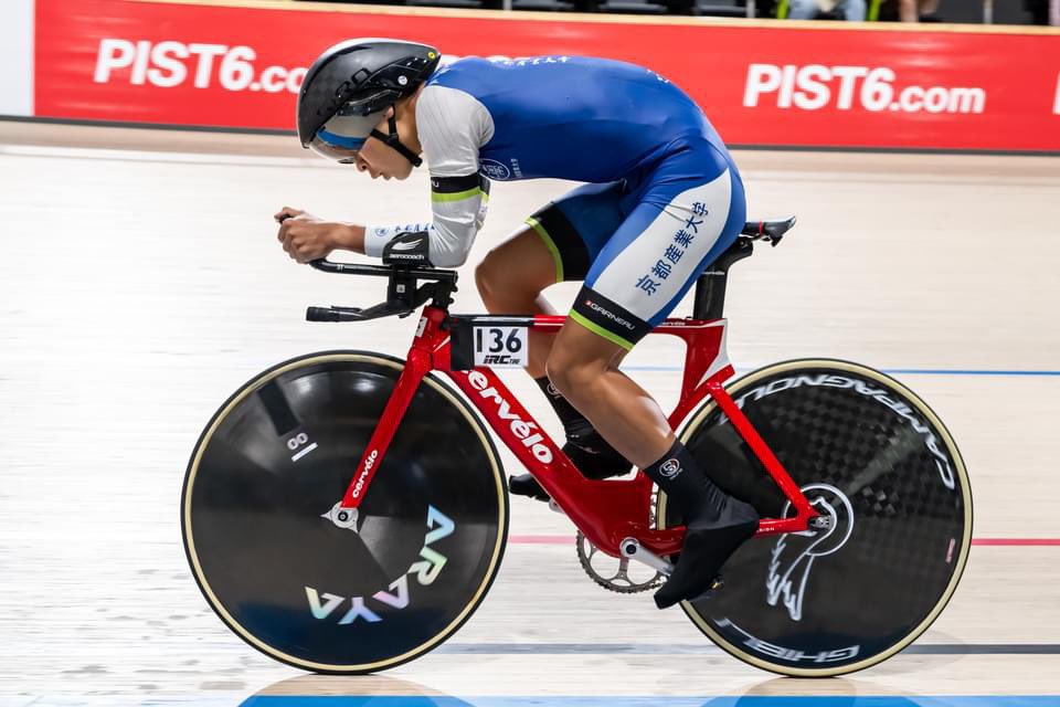 ksubicycle's tweet image. 【2024 文部科学大臣杯 第79回 全日本大学対抗選手権自転車競技大会】

2日目
・ケイリン 田村

・チームスプリント 田村・山田・森田

・オムニアム 矢萩

・IP順位決定戦 矢萩

応援よろしくお願いします。

写真提供 @alljapan1990  京産大アスレチック
#wakos
#GNLab
#csdesignworks 
#yamatokogyo