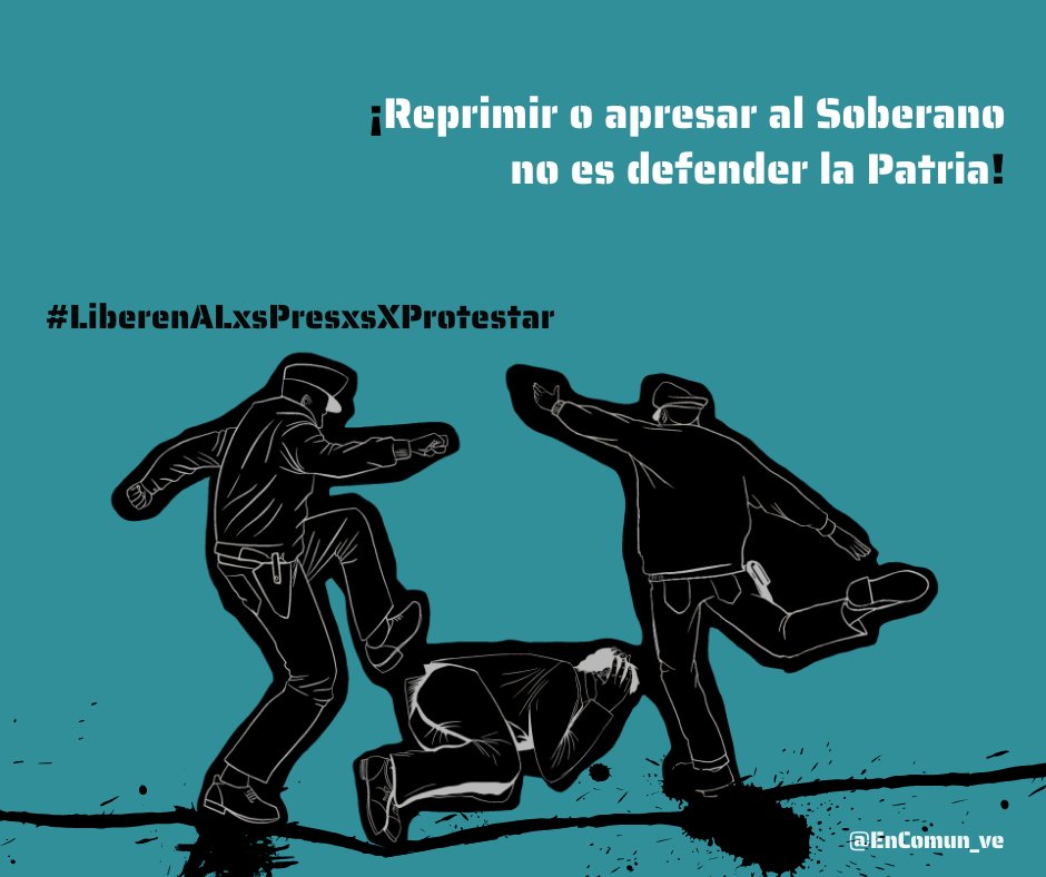 DiosmanB's tweet photo. #LibertadParaLxsPresxsXProtestar https://t.co/yNZIBrrg9h