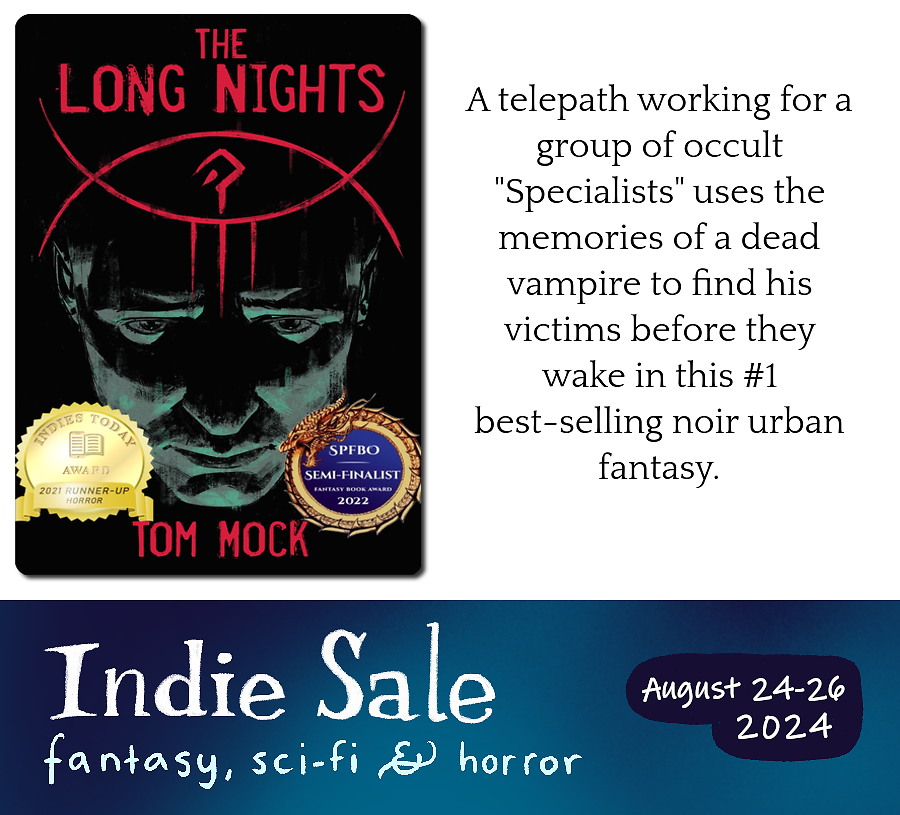 We're on the doorstep of the Narratess Indie Sale!

The Long Nights is 0.99c everywhere (sale link below)