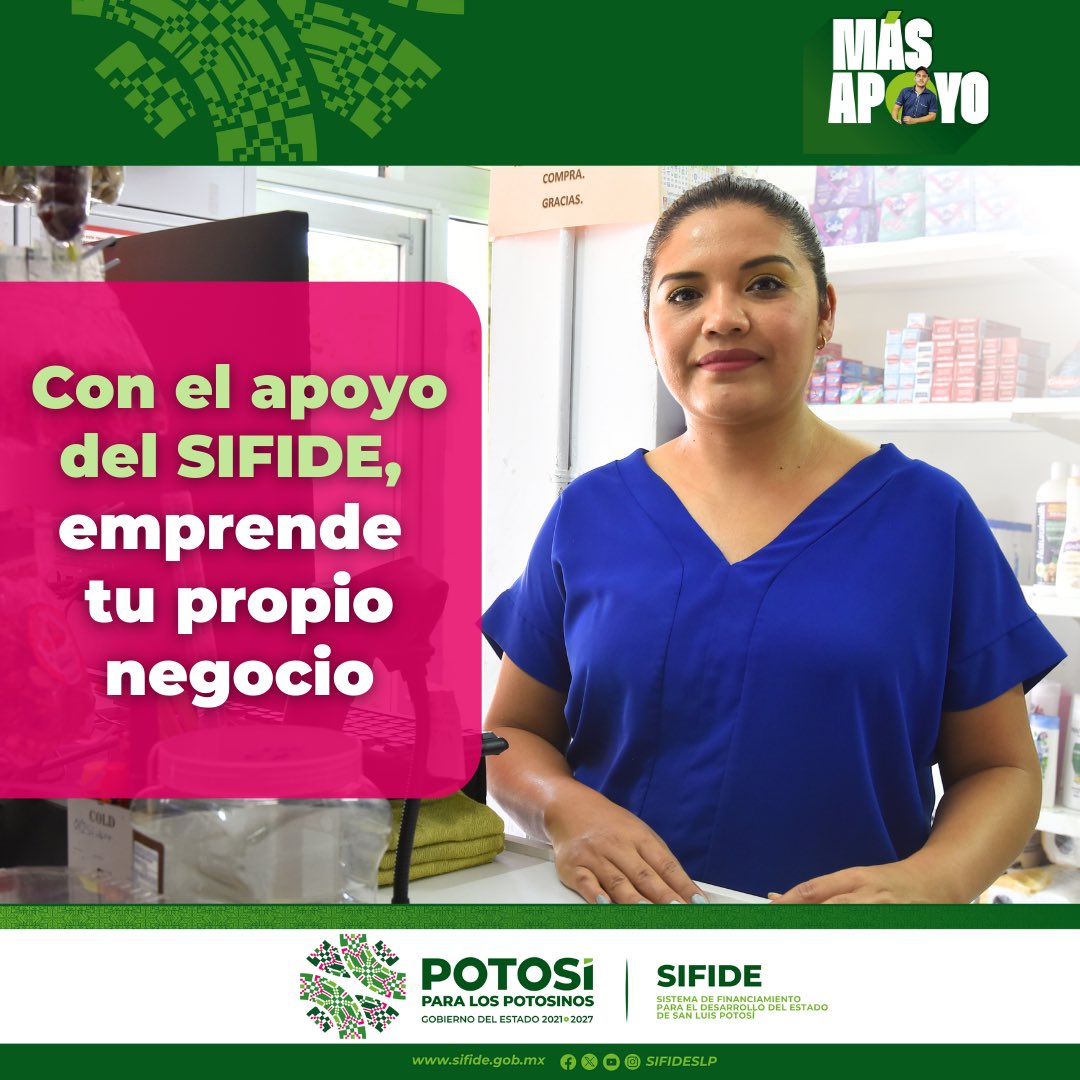 El Gobierno de <a href="/RGC_Mx/">Ricardo Gallardo Cardona 🇲🇽</a>, a través del @SIFIDESLP, brinda #MásApoyo a las y los migrantes potosinos que desean iniciar o fortalecer un negocio dentro del Estado con el crédito Mi Gran Tesoro. Conoce nuestra historia de éxito: youtube.com/watch?v=D4aoYk… 

#SLP #Creditos #Migrantes