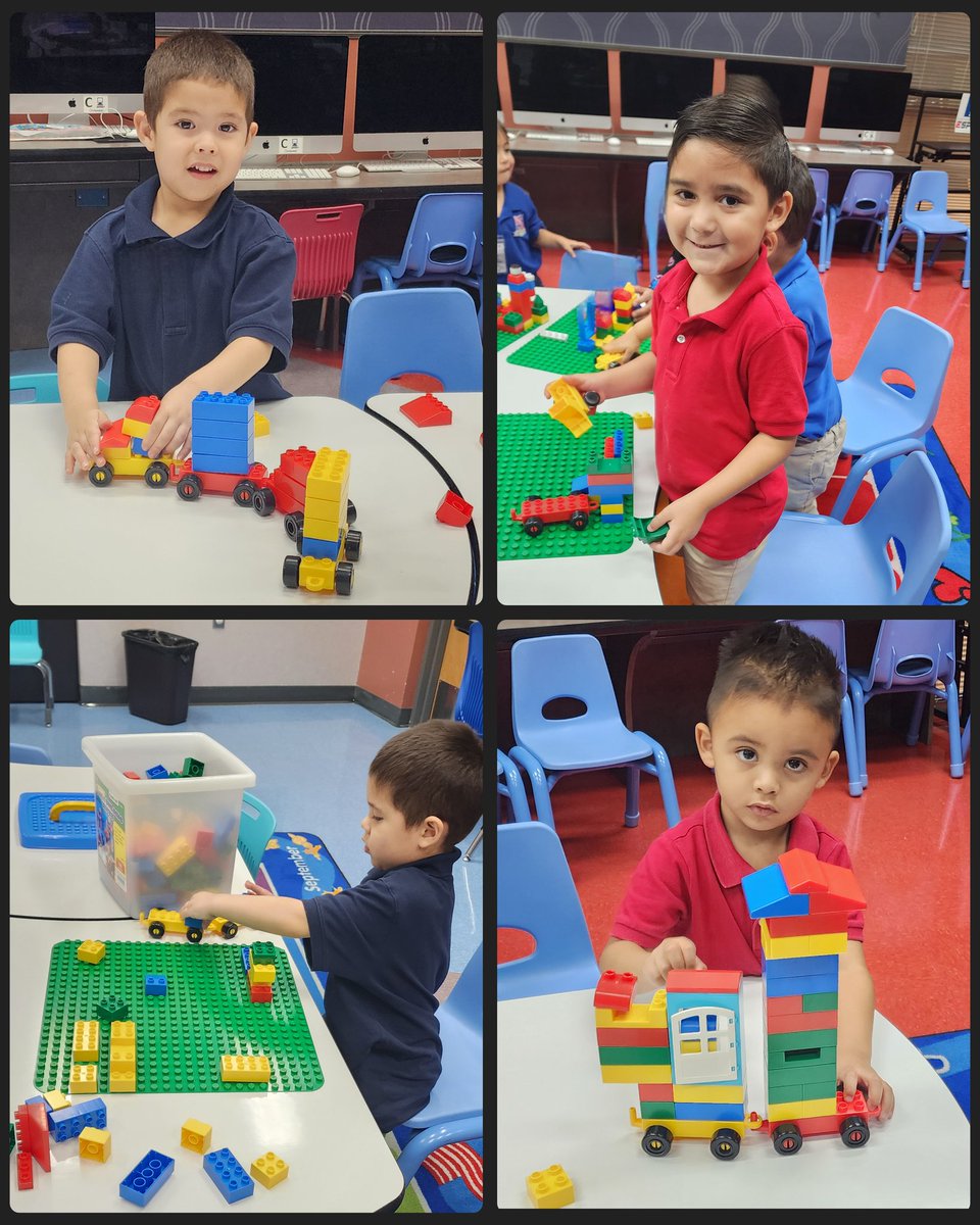 Our students enjoyed their rotation with LEGOs! Creativity was at its best. Look at those creations. 🤗
<a href="/nlsierra1/">Norma L. Sierra</a> <a href="/YsletaPKLibrary/">YsletaPreKLibrary</a> <a href="/MSuizette/">Suizette M. Zubia</a> <a href="/CSerna77/">CeciliaSerna</a> <a href="/YsletaISD/">Ysleta ISD</a>