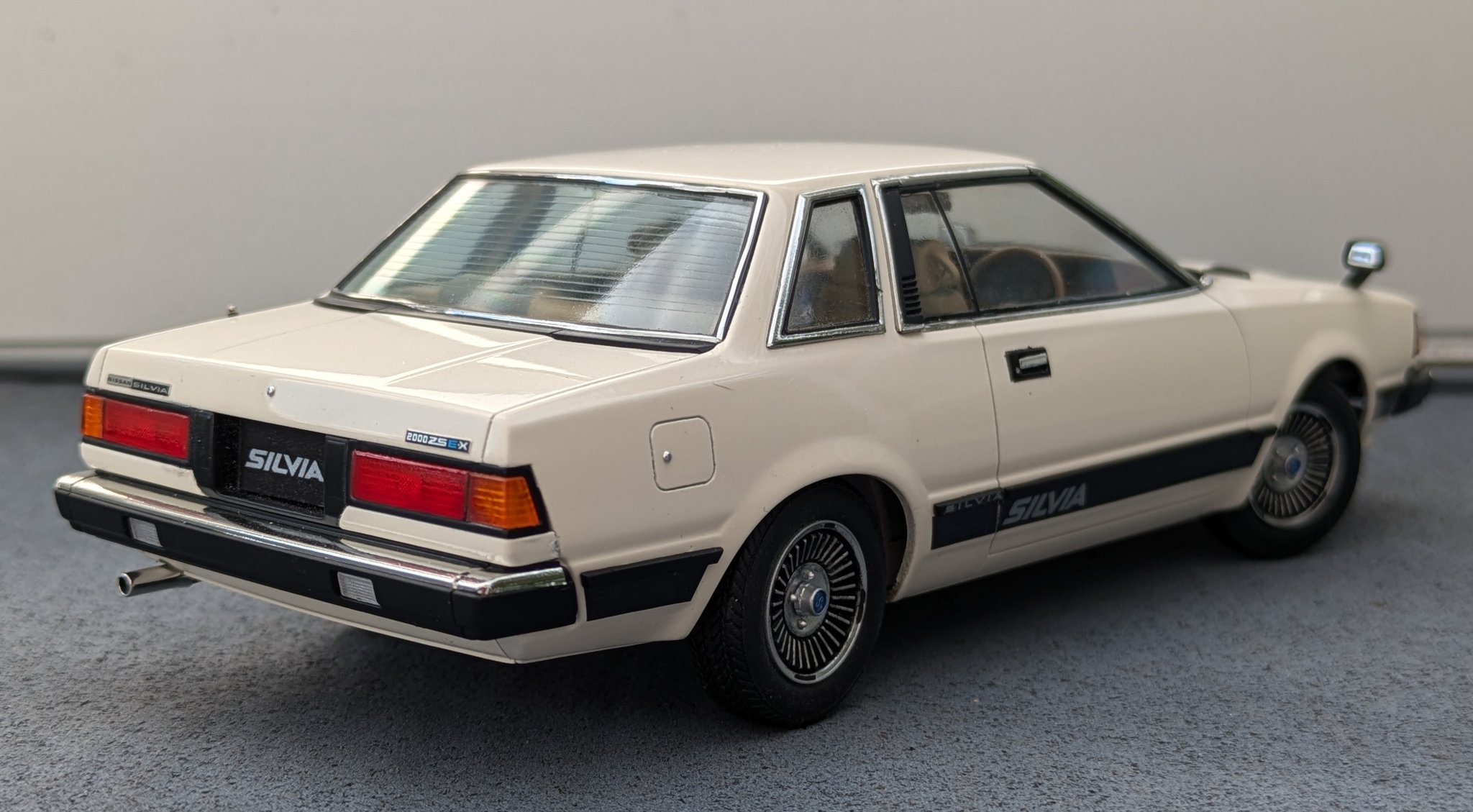 完成品 フジミ・S110シルビア ハッチバック 絶版完成品】フジミ・S110