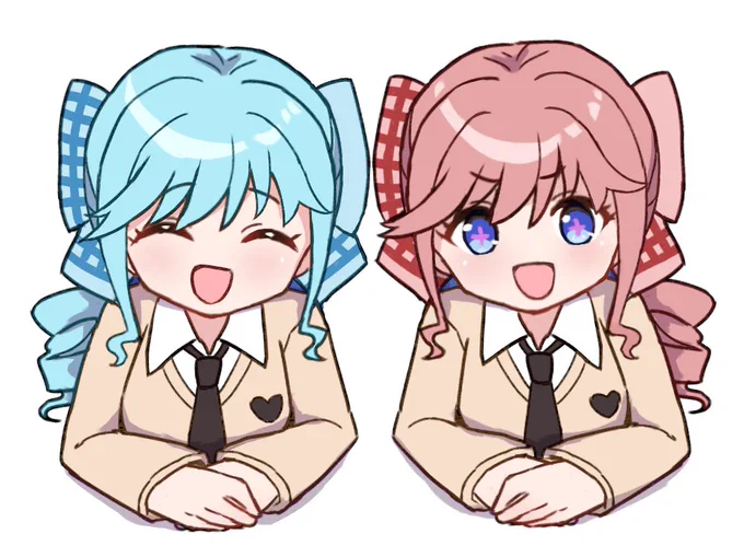 #銅鑼姉妹ステッカー