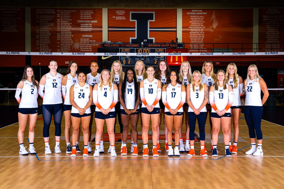 Illinois Volleyball tweet media
