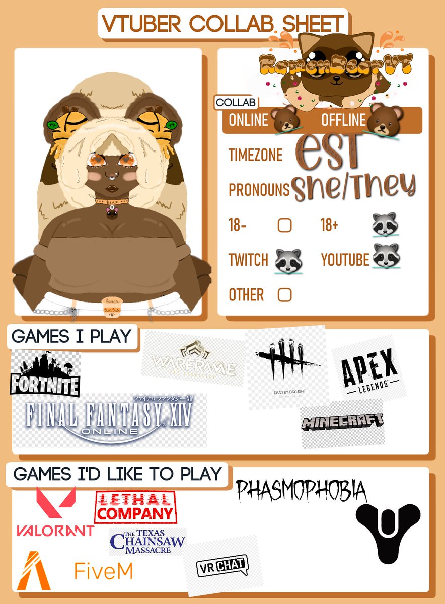 🍜🐻RamenBear |『VFree』Shapeshifter Vtuber tweet media