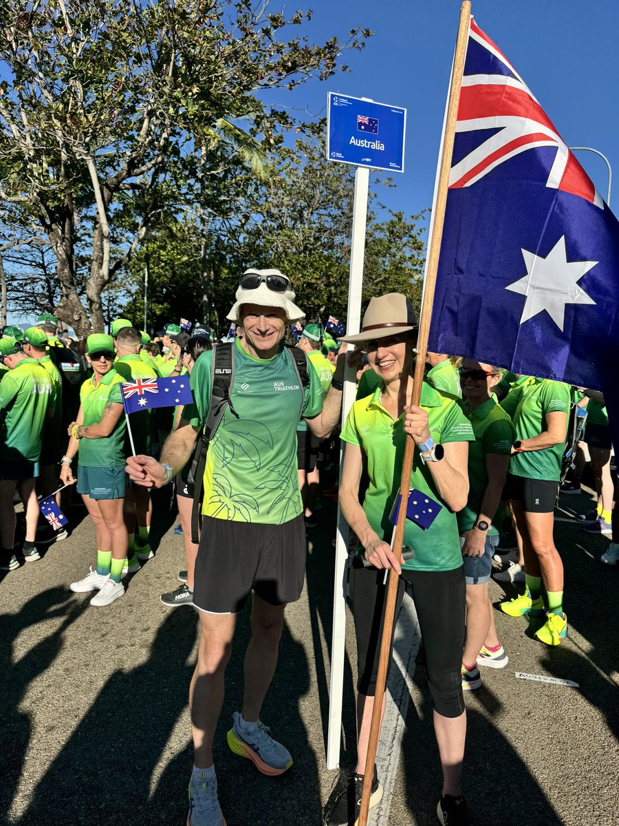 What an amazing week! So proud to represent #Australia in the #Triathlon Multisport World Championships in #Townsville with two of my children Emily &amp; Matthew who each competed in different events! It’s such a fabulous atmosphere among the age group competitors &amp; extremely well