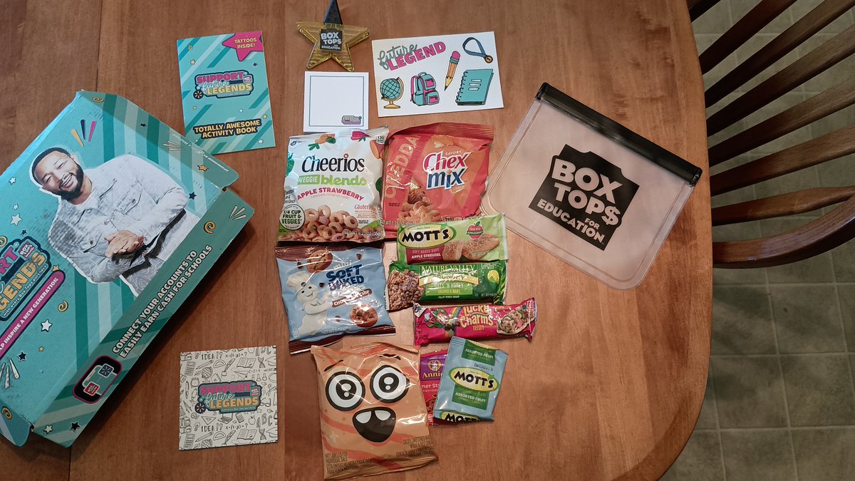 DesertSpyder's tweet image. Enjoying the Back to School snacks from @GratsyOfficial and Boxtops for Education
#SupportFutureLegends #ConnectBuyEarn #Gratsy