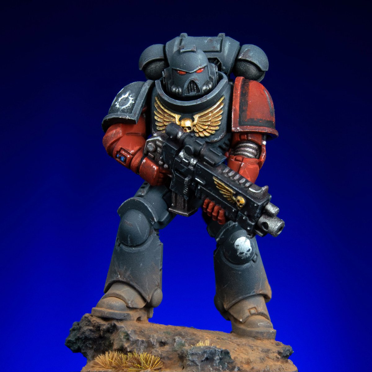 ChillMinis's tweet photo. @FireStorm_Games Here is a Warheads space marine I finished recently. https://t.co/Op2UOxFTjP
