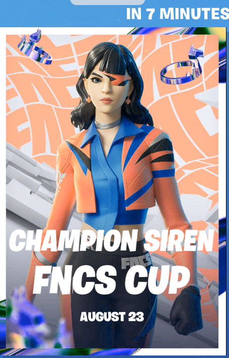 aGodMX_'s tweet photo. LFD for Siren FNCS CUP as IGL
No basuras 
Top 80 in the last fncs skin cup https://t.co/HK3RMeK1Jw