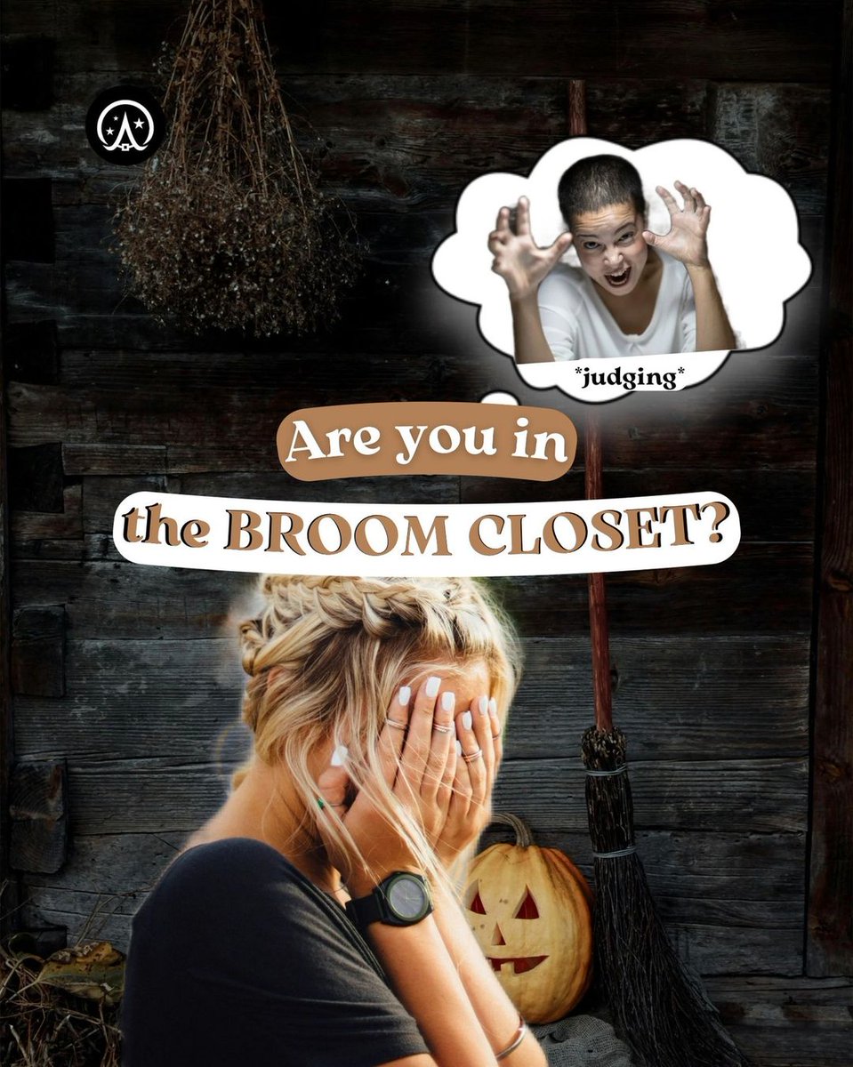 WiccaAcademy's tweet photo. Why Stay in the Broom Closet?💫
Many people keep their witchcraft practice hidden for various reasons. In some places, societal or community acceptance is low, and being open can be dangerous.
#Witchcraft #BroomCloset #PersonalPractice https://t.co/4qthuH5fu8