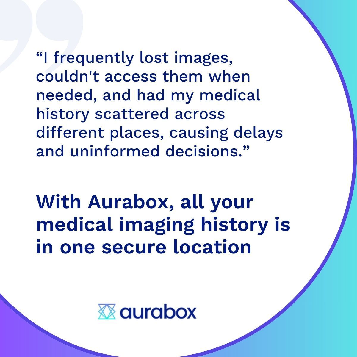 Streamline your healthcare with Aurabox. All your imaging in one place for better decision-making 🙌

Discover more on our website 👉: buff.ly/3WeC0wx