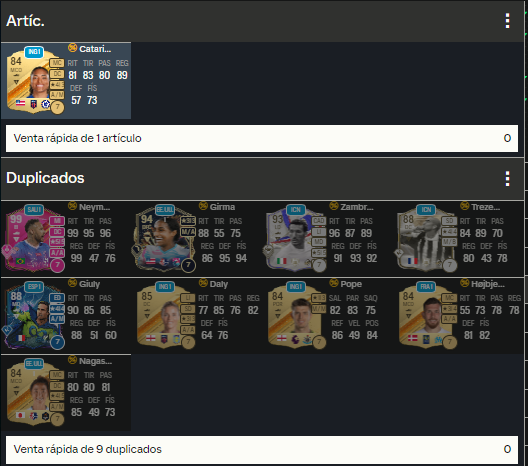 Estoy seguro que EA codifica los sobres para que te toquen los TOPs repetidos 😑😑