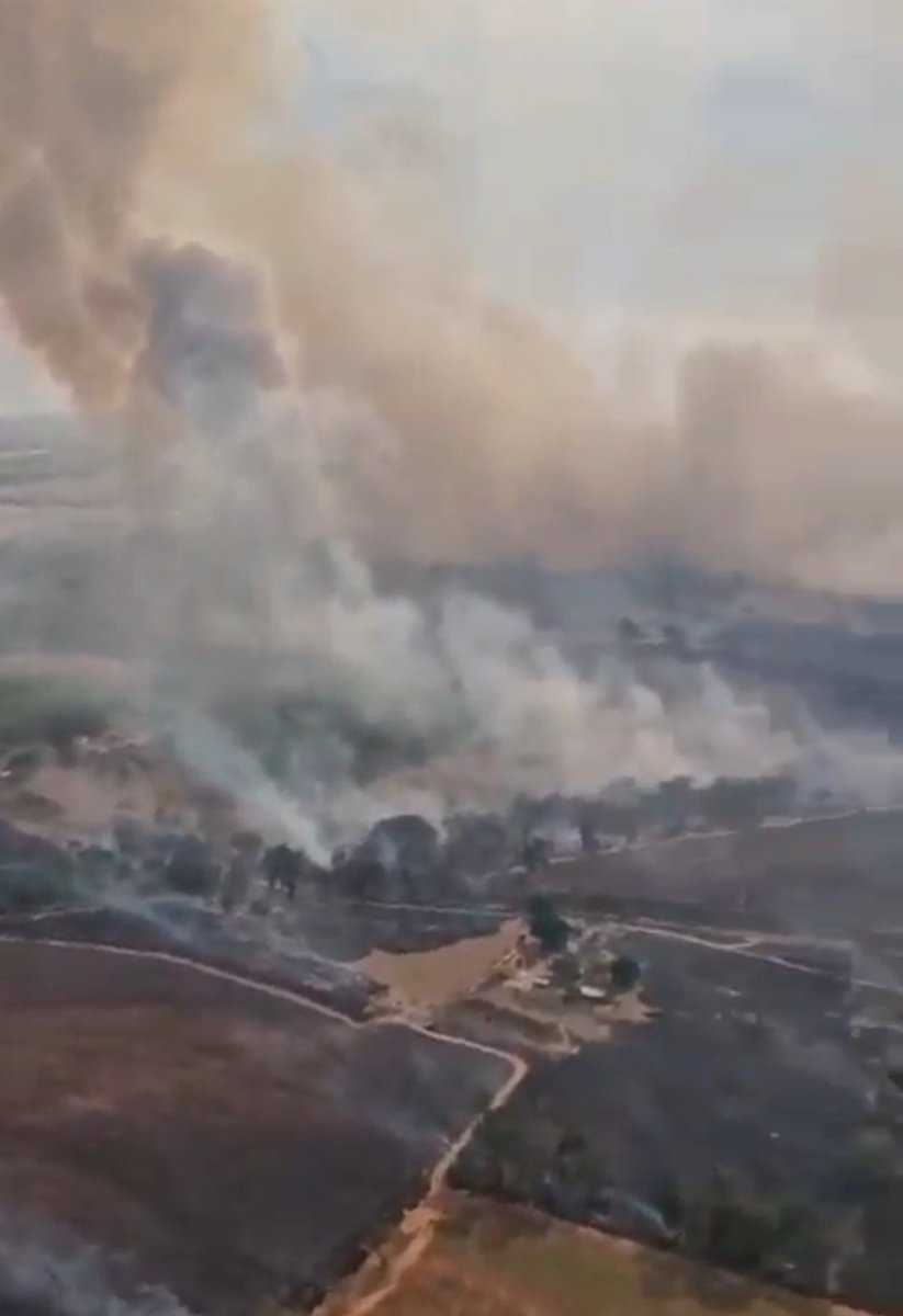 É assustador o que está acontecendo no interior de São Paulo com tantos incêndios. Queimadas na Amazônia fizeram corredor de fumaça que afeta 10 estados, entre eles Minas, Mato Grosso e Rondônia . Não sobrará nada do país, o Agro queimará tudo até restarem apenas cinzas.