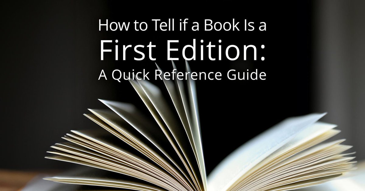 BookCaveHQ's tweet image. Got a bookshelf full of books? 📚 You might be sitting on a goldmine! Discover how to spot valuable first editions in our latest blog post.
mybookcave.com/how-to-tell-if…
#BookCollector #FirstEditionBooks #Bookworm #Books #Booklove #Read #Reading #Readingtime #Library #Bookaholic