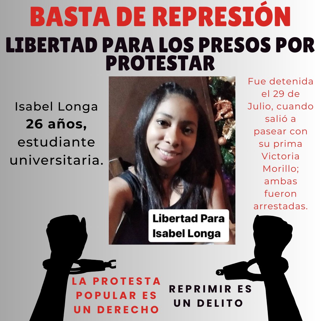 LdcVenezuela's tweet photo. Los detenidos afrontan juicios sumarios, realizados de forma telemática, donde se les niega el empleo de abogados privados y en muchos casos el acceso a sus expedientes. Las penas que enfrentan van desde los 10 hasta los 30 años de cárcel. 

#LibertadParaLxsPresxsXProtestar https://t.co/ZmjVOqwBrE