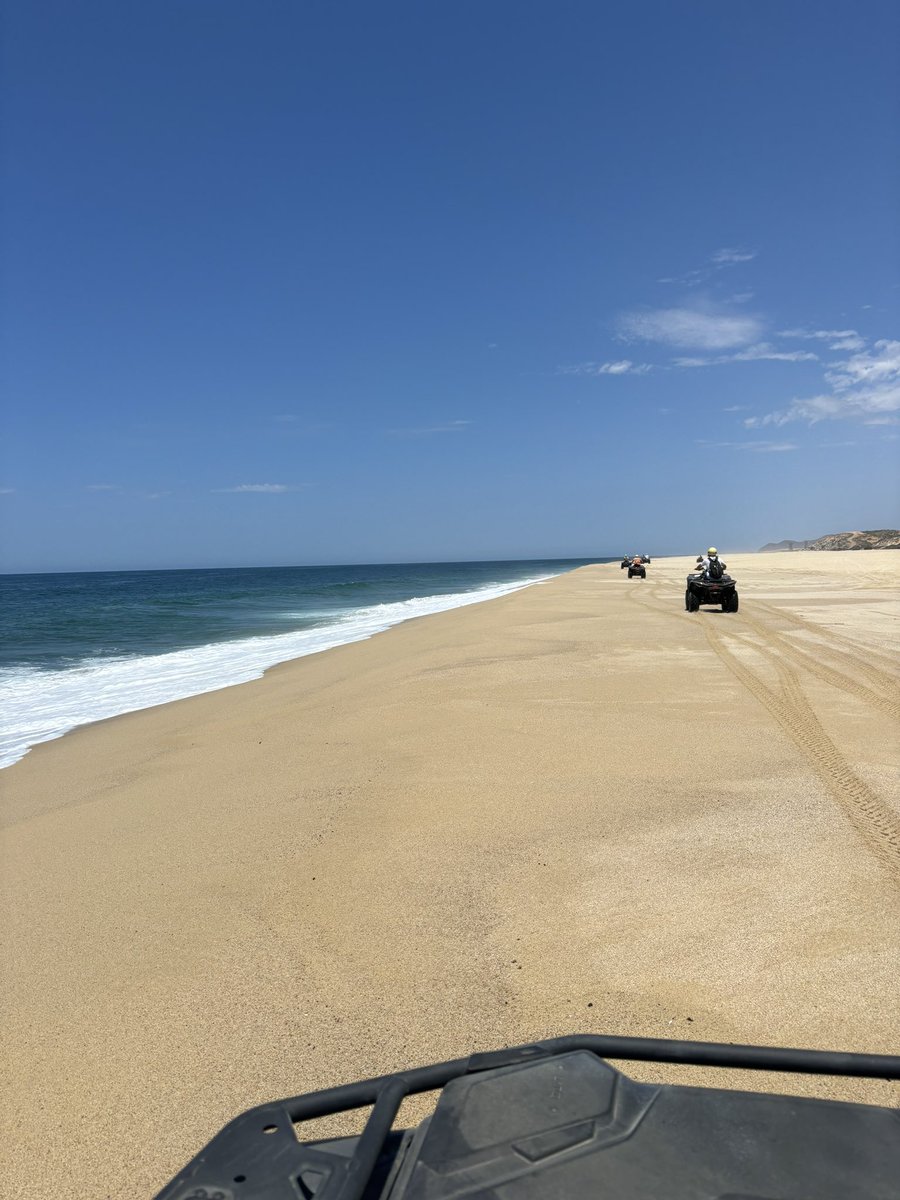 ellejames8's tweet image. This was 2 hours of SO much fun !  ☀️🥵  #CaboAdventures #ATV