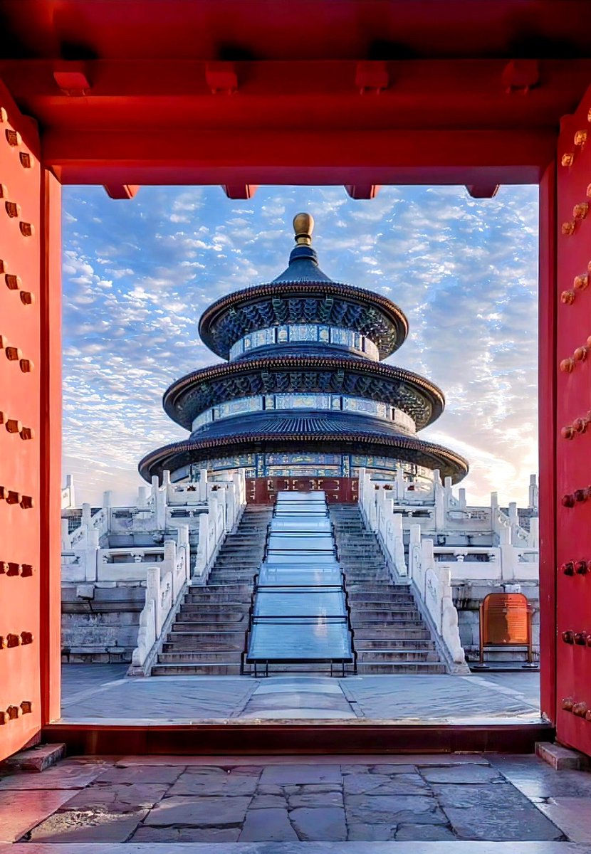 北京天坛，气势恢宏
