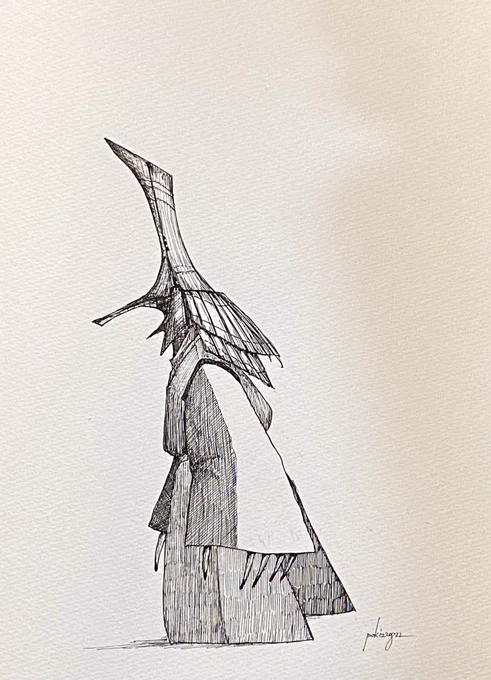 おととしのきのうとおととい描いた絵。 