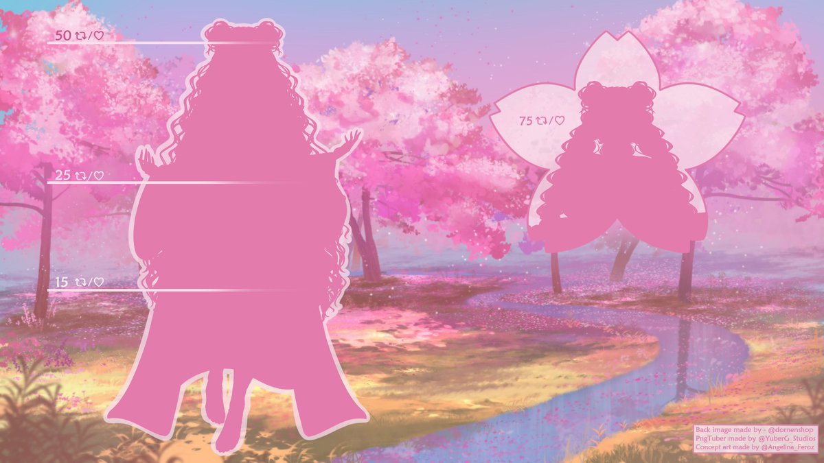 UniniPanini's tweet photo. "Like a sun-basking butterfly, cherry blossoms bloom, adorning the world with delicate hues." 🌸🦋🌙

I'm so happy to announce the new design and slight rework of my PNGTuber~ Thank you from the bottom of my heart Angy and Yuber for helping me bring her to life~
Con cariño, Nini~ https://t.co/AZnZeUNtqS