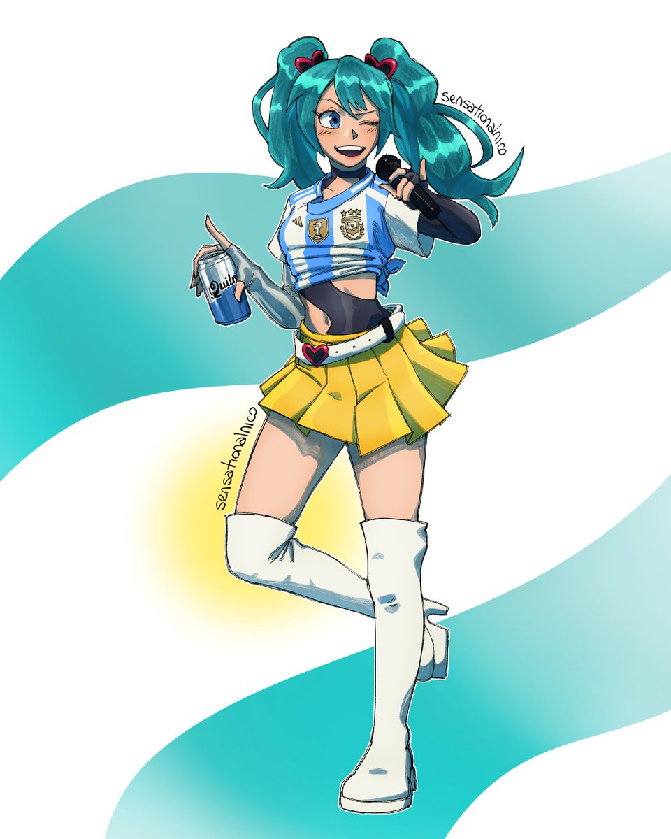 sensationalnico's tweet photo. 🗣️🗣️🗣️ MIKU ARGENTINA 🇦🇷🇦🇷🇦🇷 https://t.co/2lEB4A40AQ