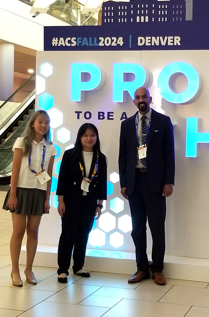 AjayMallia's tweet photo. #Congratulations to @AmerChemSociety #ProjectSEED students from @GeorgiaGwinnett who presented at the @AmerChemSociety Fall meeting in Denver. You all did a great job! Keep it up! #ACSFall2024 @cenmag https://t.co/ESYVX6Cxf1
