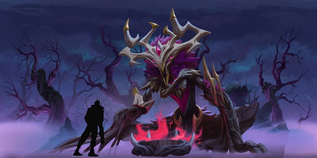 A escuridão se aproxima.