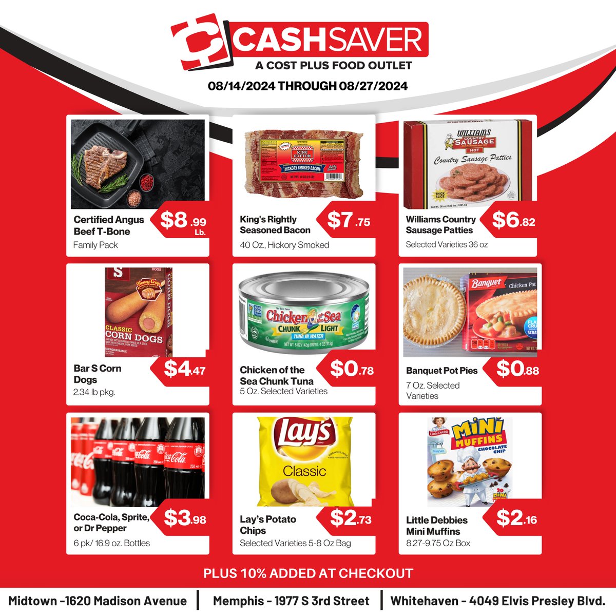 Memphis Cash Saver tweet media