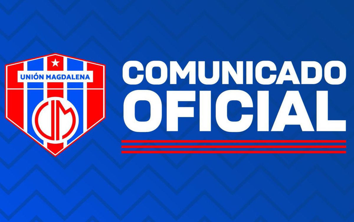 📄Comunicado Oficial del Club Unión Magdalena S.A. 🔵🔴🌪️

⁃Determinaciones del partido ante Real Cartagena. 

unionmagdalena.co/comunicado-ofi…

#YoMePintoDeIlusión #UniónMagdalena #TodosSomosUnión