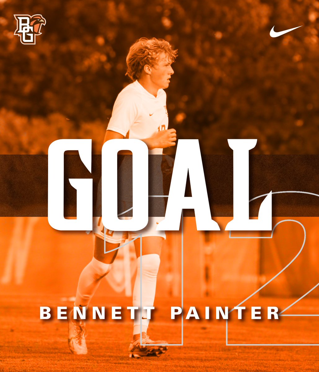 BGSUMSoccer's tweet photo. GOOOOOOOAAALLLLLLL!!!!!

Taylor Dyson's blast of a free kick is saved, but BENNETT PAINTER is there to knock it home!

85' | BGSU 3, WSU 2
#AyZiggy | 🟠⚽️🟤 https://t.co/azmGGu28Xu