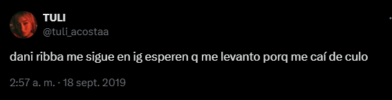trixos67982's tweet photo. Asi es la trola de mierda de tuli acosta que tenes de novia @LITkillah y asi como es con dani tambien es con trueno le tiene ganas a todos https://t.co/kWijp3kwRe
