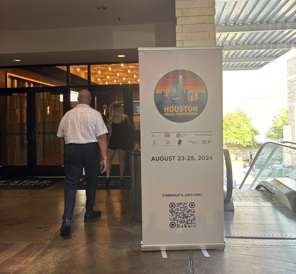 Hello from the 2nd annual Houston Media Conference! 👋🎥🎬