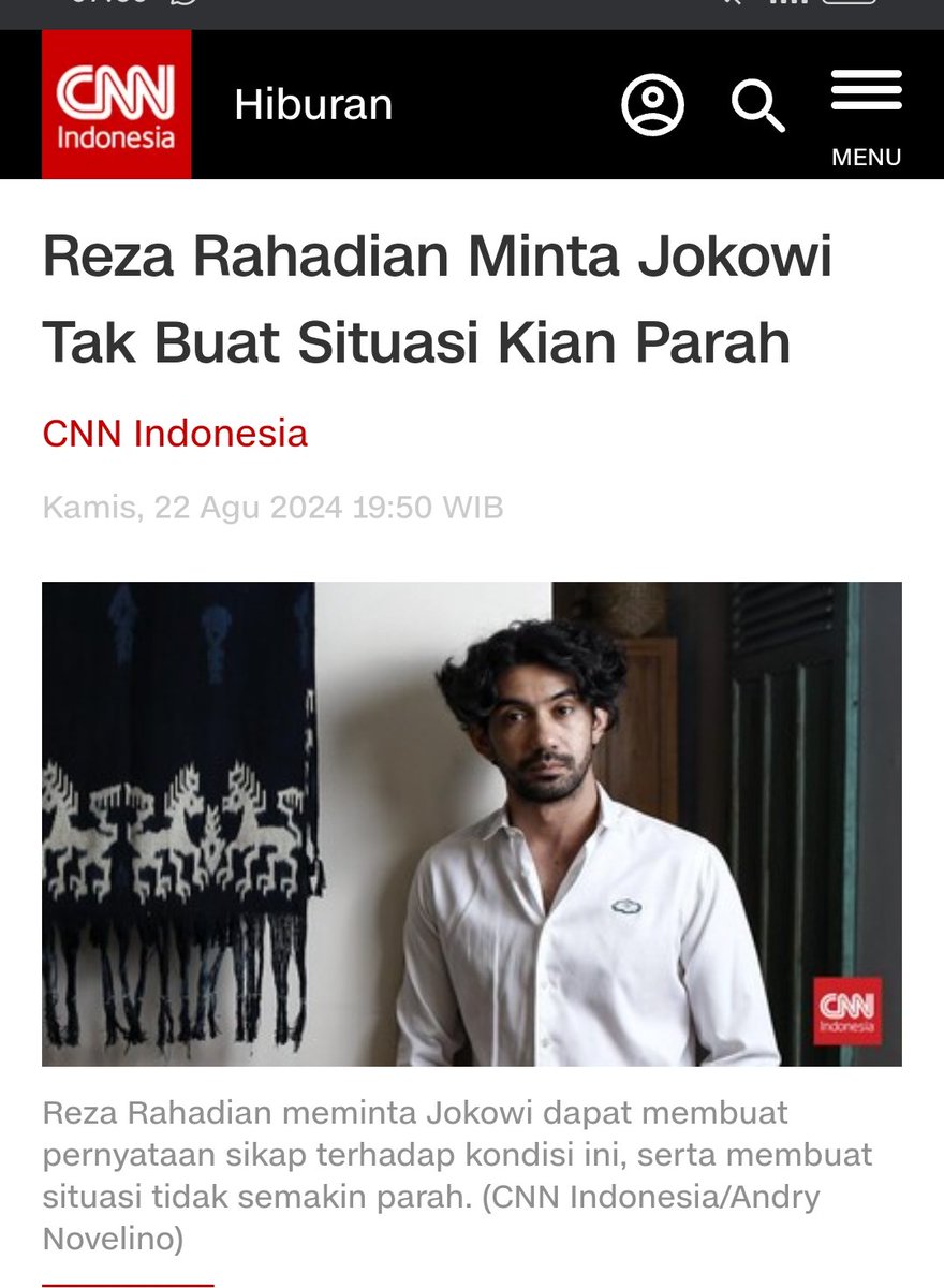 mas_veel's tweet image. Kukira aktor ini cerdas, ternyata bgt bicara politik nampak bloonnya😂😂😂

Apa2 Jokowi, gak sekalian kucingnya batal beranak nyalahin Jokowi? Hadeh.....

Jokowi mmg hebat, mampu membuat org cerdas bs jadi bego 🤣