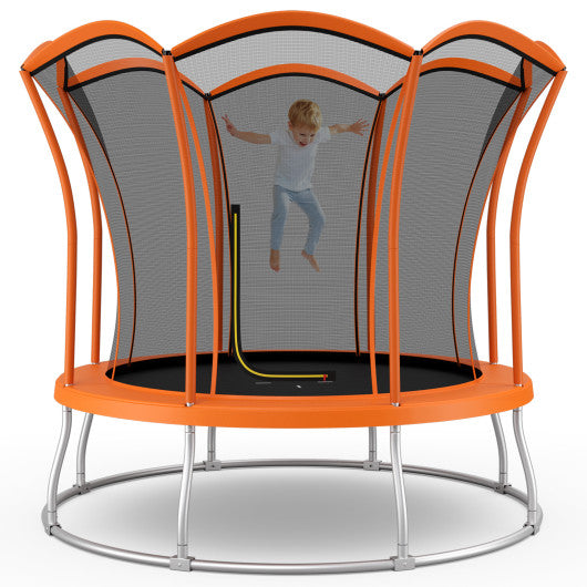 BUYCADE's tweet image. In stock. Going soon. 10 Feet Unique Flower Shape Trampoline with Galvanized Steel Frame-Orange only at $309.00.. 
aidenscorner.com/products/uniqu…