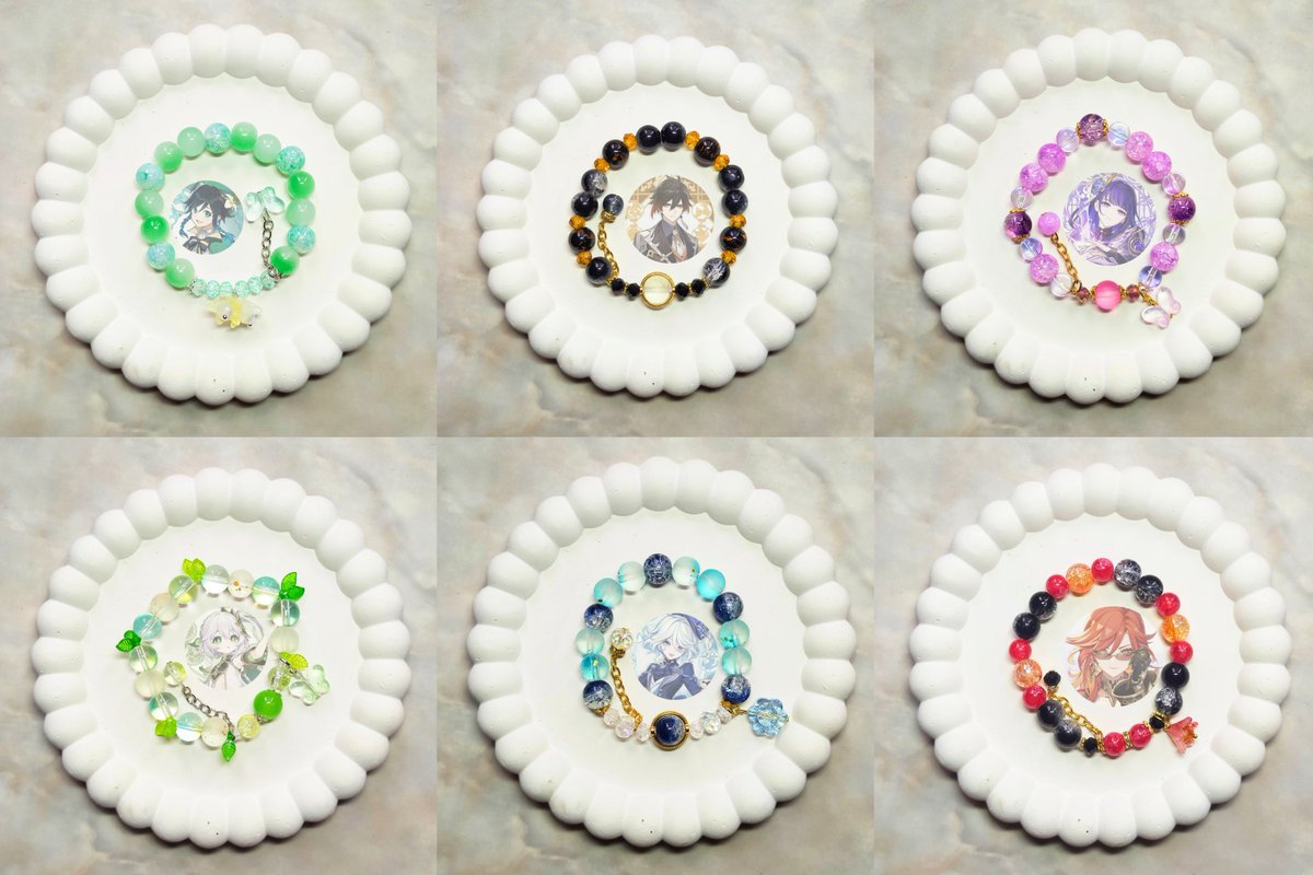 kueinjar's tweet image. [RT &amp;amp; LIKES ARE APPRECIATED]

Haloo! Aku balik lagi bikin bracelet Genshin Impact Archon Edition! Seperti biasa tersedia dalam jumlah terbatas. Yang berminat bisa langsung co di link berikut tenchuu 🫶🏻

🍊 id.shp.ee/4Cj8xZn