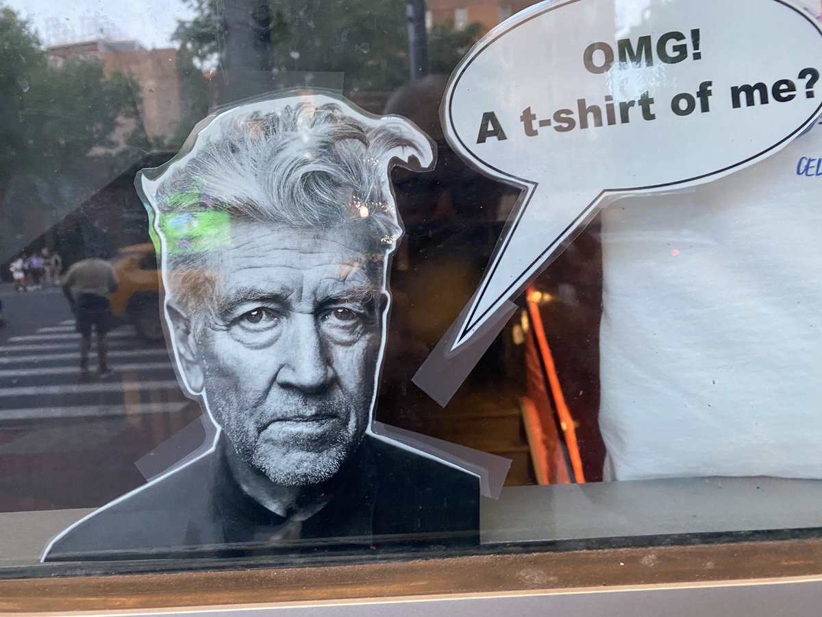 IFC Center shop window.