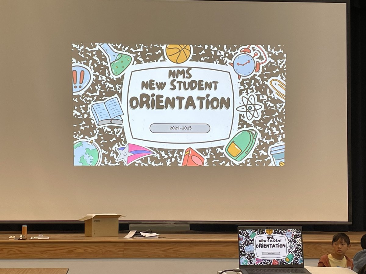 CSLNeelsvilleMS's tweet photo. Neelsville New Student Orientation Day was on Thursday. Very well organized 👏Welcoming&amp; informative! 6th graders &amp; new 7th&amp;8graders students were excited about their new journey,( just like me) and  their new 🏫building ⭐️. Set your 🕢🕰️🚌 8/26/24🔔@CSconnect_MCPS @NeelsvilleMS https://t.co/CVayI0KrR0