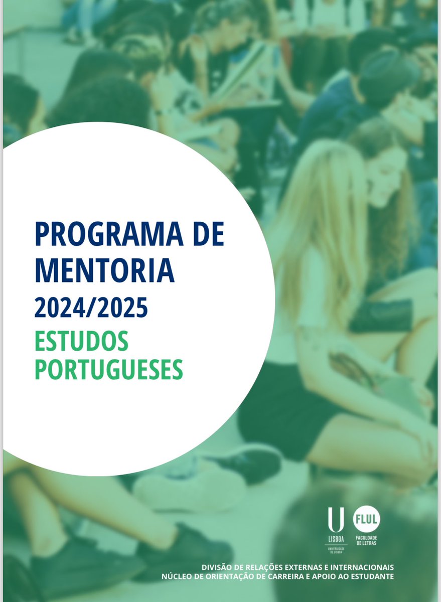nepflul's tweet photo. O Programa de Mentoria já está disponível! Esta iniciativa visa ajudar os novos alunos na organização de horários e na integração académica. Inscreve-te pelo link na bio! Para mais informações, envia MP. 
ig: nucleo.estudosportugueses

💚  
#EstudosTugas https://t.co/OGHvkSHk8Y