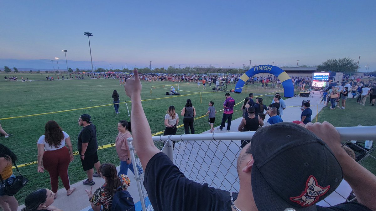 Mr. Simental and I are ready to cheer on <a href="/ELDO_CC/">El Dorado Cross Country Program</a> ! A thumbs up to get them excited! <a href="/EDAztecs_HS/">Patricia Pedroza</a> <a href="/SocorroISD/">Socorro ISD</a> <a href="/klopez_EDHS/">Kristen Lopez</a>