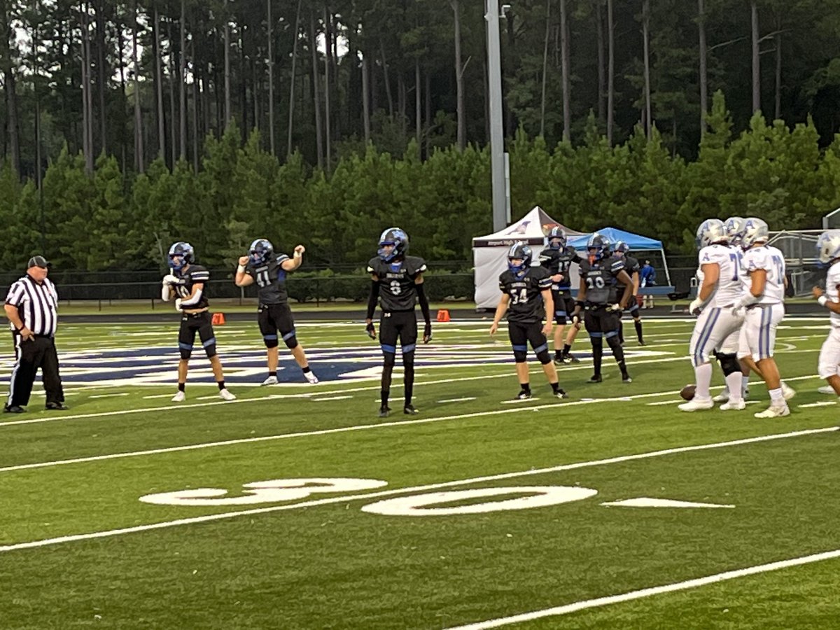 Great night for football in the Lowcountry. Go Sharks!!! <a href="/MRsharks1/">May River Football</a> <a href="/Shark_Athletics/">May River HS Athletics</a>