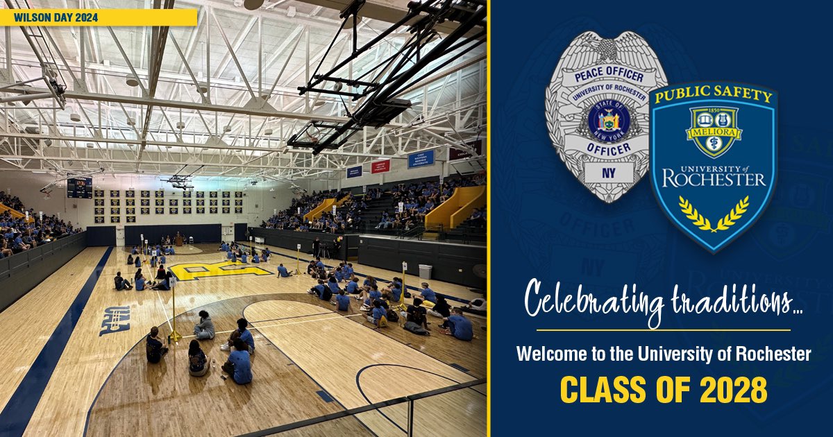 It’s been a great week as we welcomed the <a href="/UofR/">University of Rochester</a> Class of 2028!