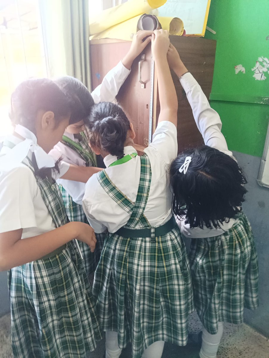 gveiofficial's tweet photo. Tiny Math Scholars with Measuring Tape 📏 https://t.co/w76AVeCuDU