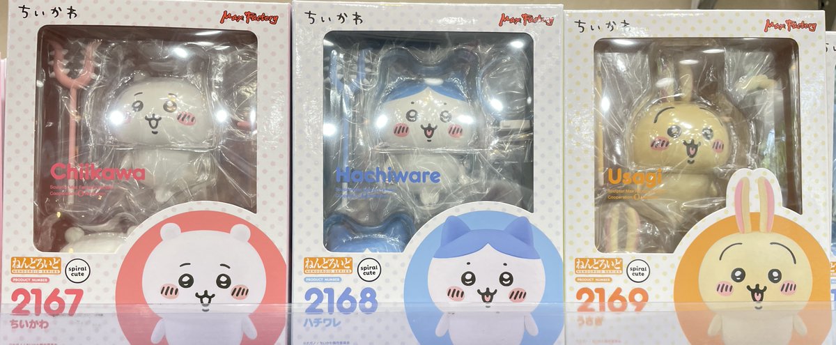 ちいかわらんど原宿店 ＼📣再入荷お知らせ📣／ 『ねんどろいど』が再