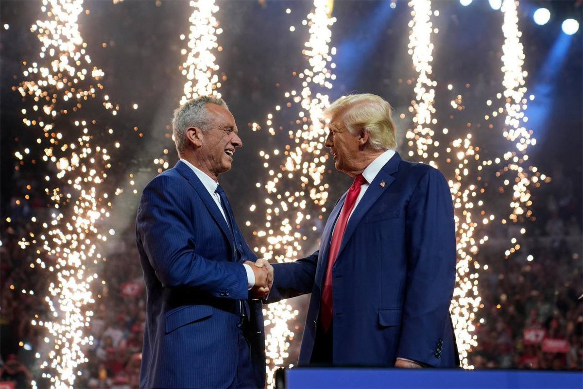 RaffyPindaHouse's tweet photo. @Musk_at_Dusk @RobertKennedyJr Welcome home… 

#FreedomIs having a choice. And the Democrats tried to take away all our choices this year, and sadly they didn’t give RFK a chance, but I hope you’ll choose Trump now.

[And I’m critical of him too sometimes. Nobody’s perfect.] https://t.co/eN4c70jXrS