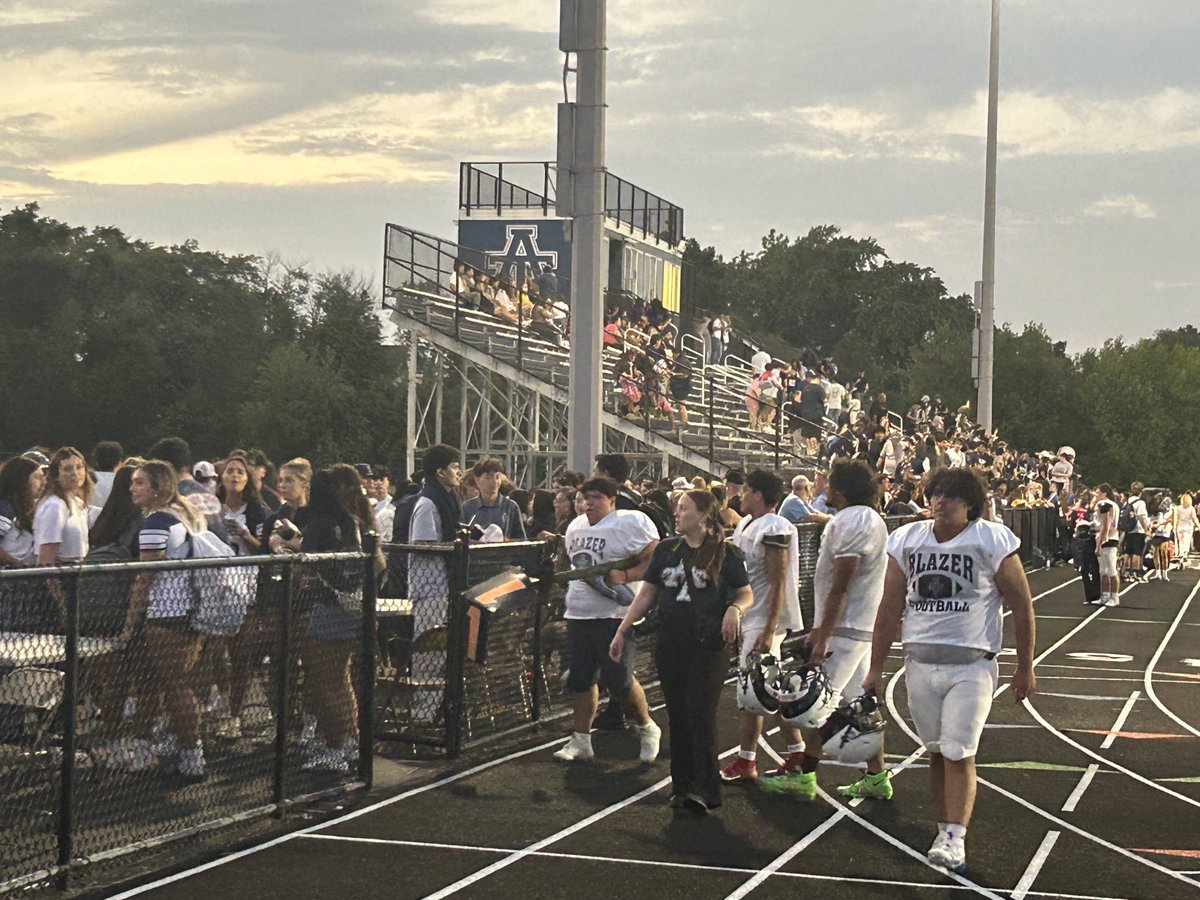 ATHS Athletics (@athsathletics) on Twitter photo What a great crowd for our annual Blue & White Night! Thank you, Blazer Nation! <a href="/AddisonTrailHS/">Addison Trail HS</a> <a href="/jandrewsATHS/">Mr. Andrews</a> <a href="/OsoAyala33/">Humberto Ayala, RAA</a> #theBLAZERway What a great crowd for our annual Blue & White Night! Thank you, Blazer Nation! <a href="/AddisonTrailHS/">Addison Trail HS</a> <a href="/jandrewsATHS/">Mr. Andrews</a> <a href="/OsoAyala33/">Humberto Ayala, RAA</a> #theBLAZERway