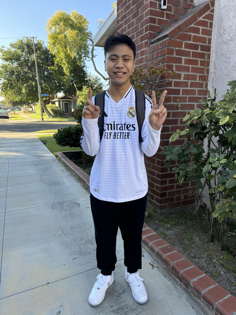 Our right hand man capping off his last first week of high school. Have a great senior year, T!
