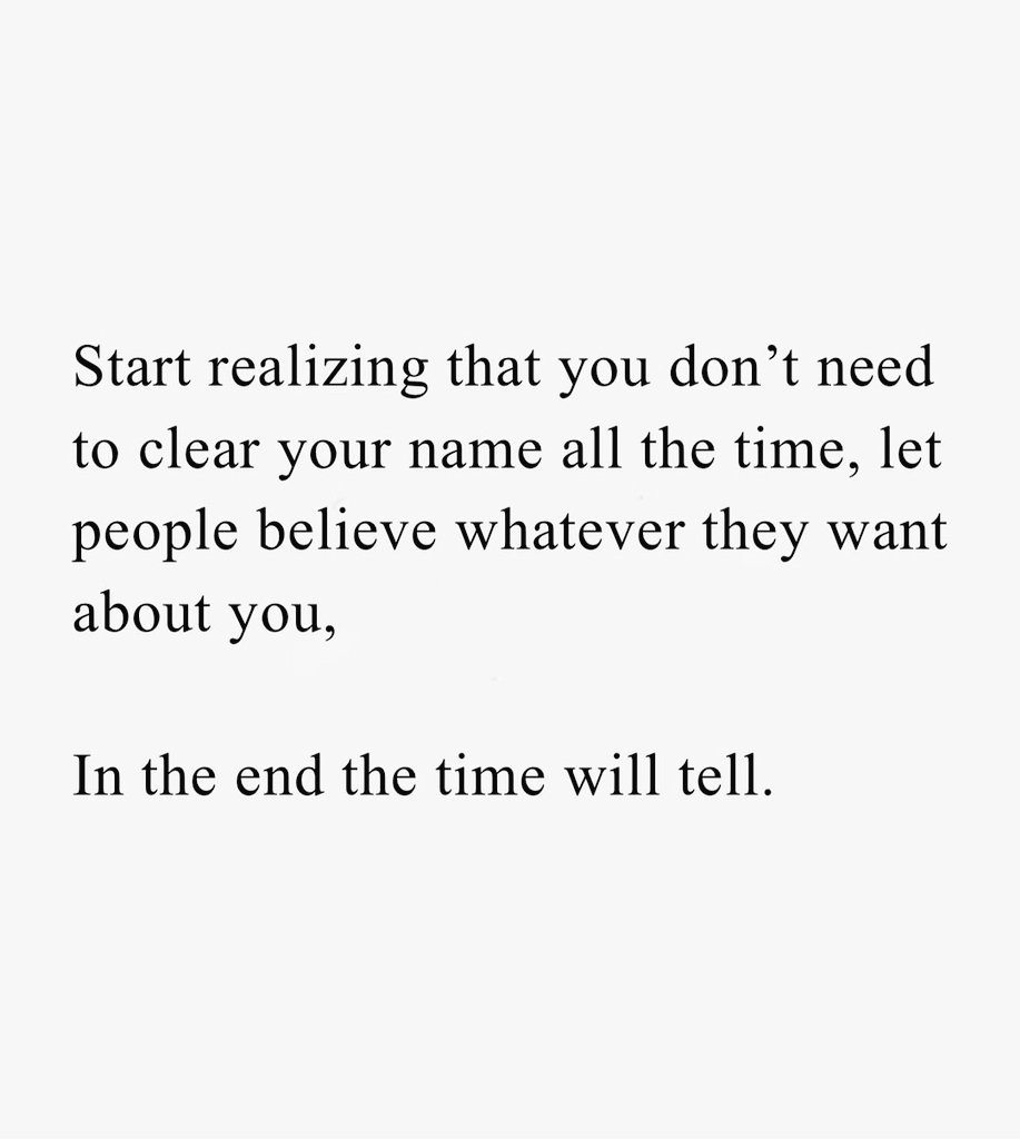 WakeupPeopIe's tweet photo. Let time be your witness, not words. https://t.co/SQcVhDqoke