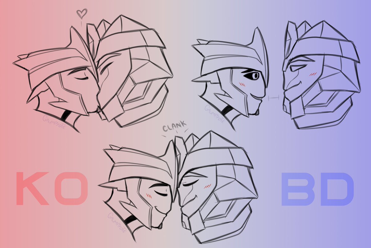 Grumpy0te's tweet photo. SMOOCHES β€οΈπ
#TFP #transformers #transformersprime #transformersfanart #kobd #knockout #breakdown #maccadam #knockoutxbreakdown #kobd https://t.co/pnVB3AJFHV