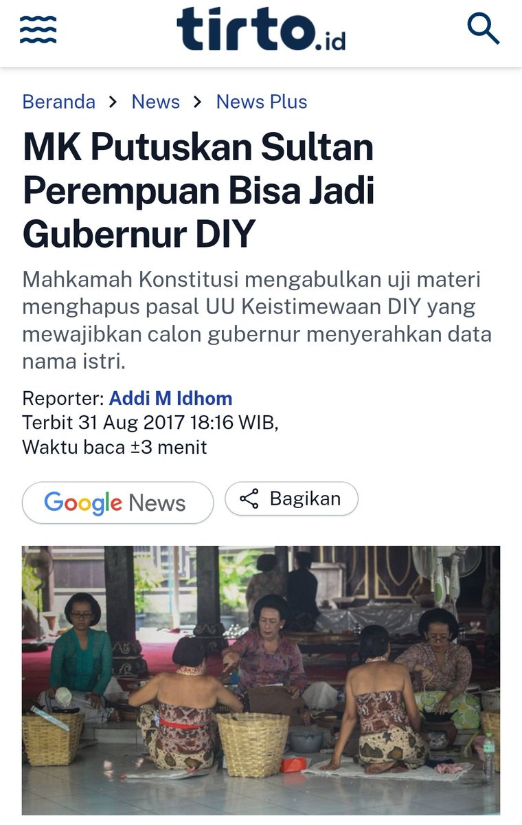 titiknol_jogja's tweet image. Semua Raja Jawa sama saja, mengobrak-abrik paugeran untuk nyariin kerja anaknya... 😃🔥