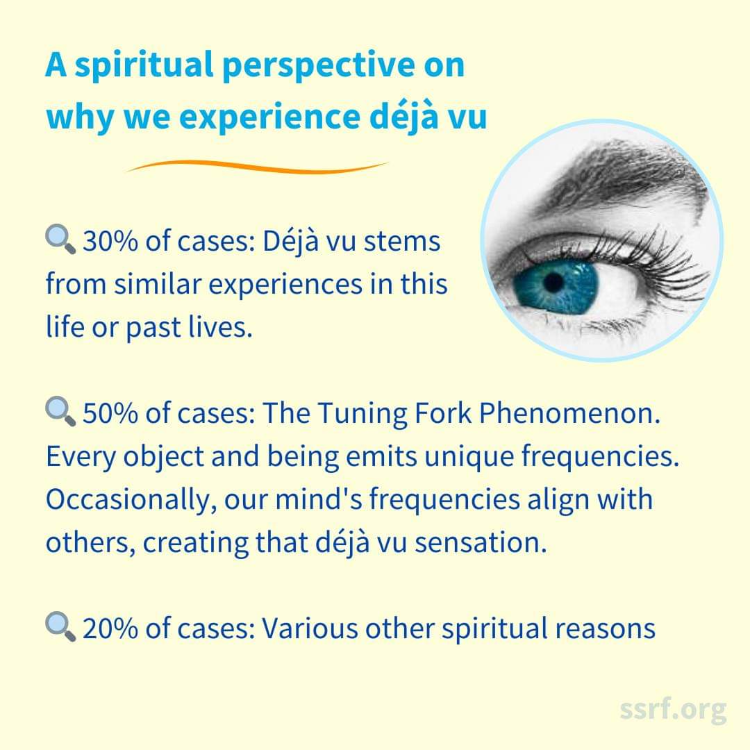 Virendr39524371's tweet photo. Have you ever experienced that surreal sense of dรฉjร vu? Share your story with us in the comments!
Explore the spiritual side of dรฉjร vu and learn about the unseen forces at play:
https://t.co/dCOKpY6qRX
#dejavu #spiritualknowledge #sixthsense #tuningforks #mindbodysoul https://t.co/fKX4yhoTry
