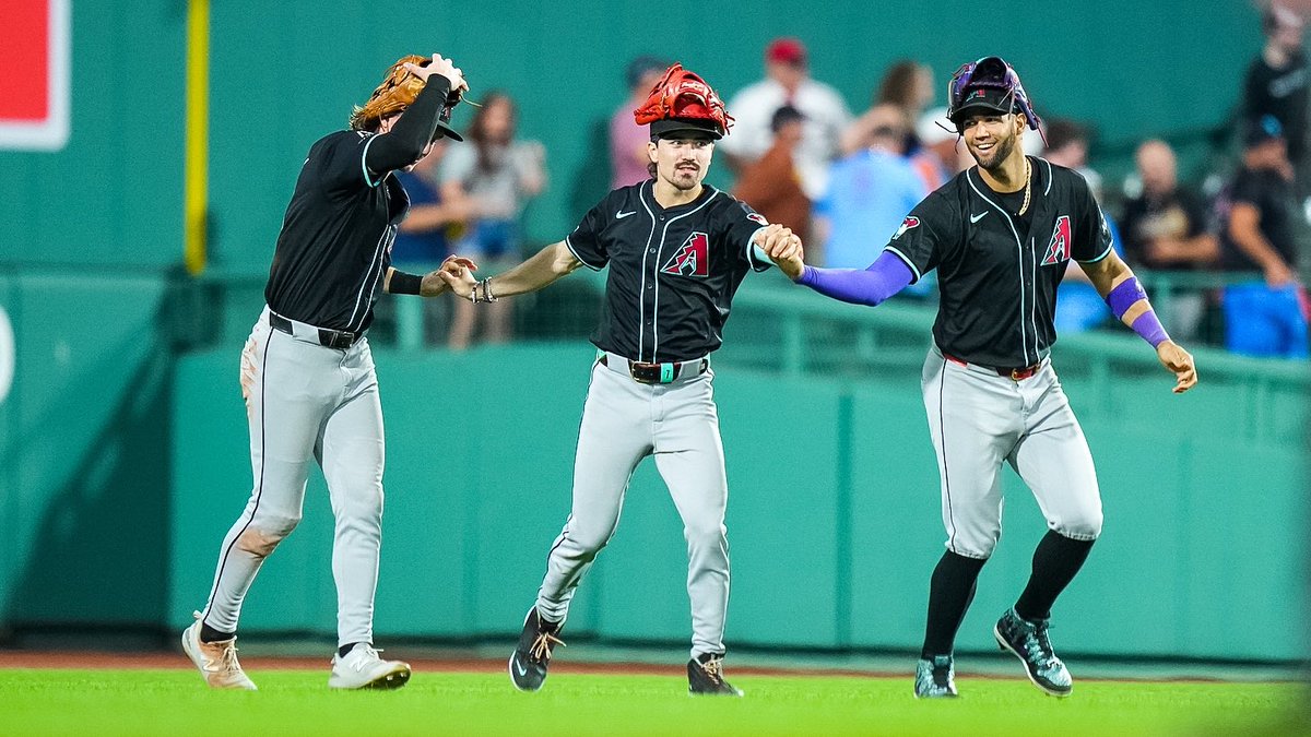 Claps, hugs, and whatever the outfield is doing. 😂
